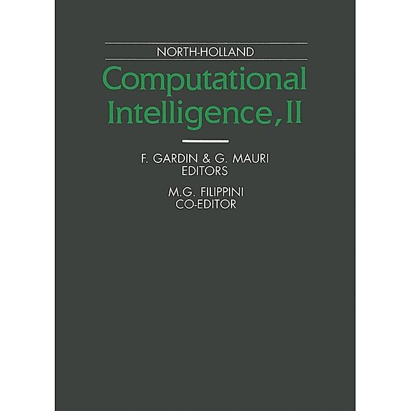 Computational Intelligence, II