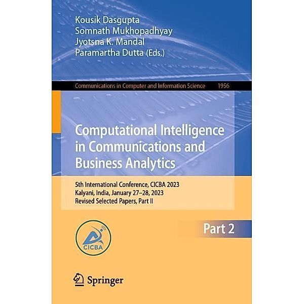 Computational Intelligence in Communications and Business Analytics