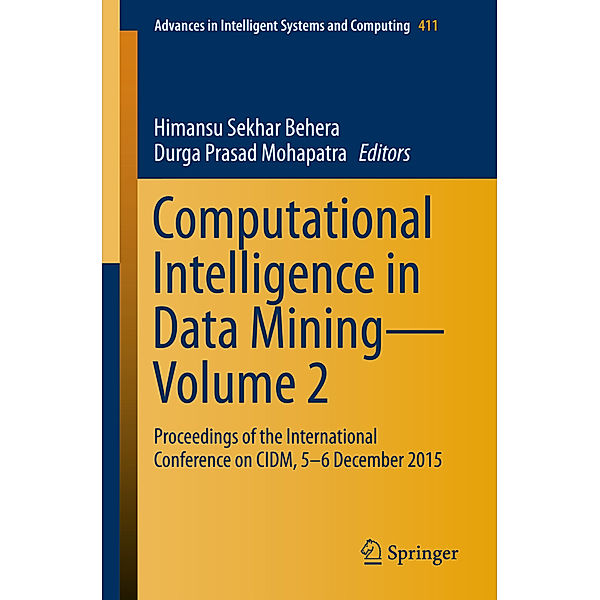 Computational Intelligence in Data Mining-Volume 2
