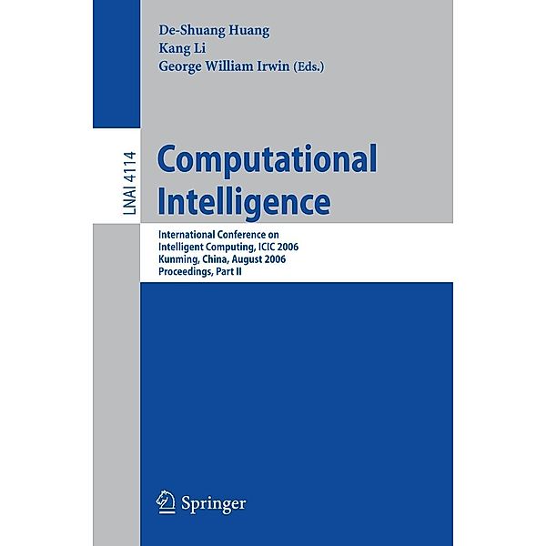 Computational Intelligence / Lecture Notes in Computer Science Bd.4114
