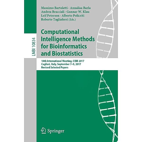 Computational Intelligence Methods for Bioinformatics and Biostatistics / Lecture Notes in Computer Science Bd.10834
