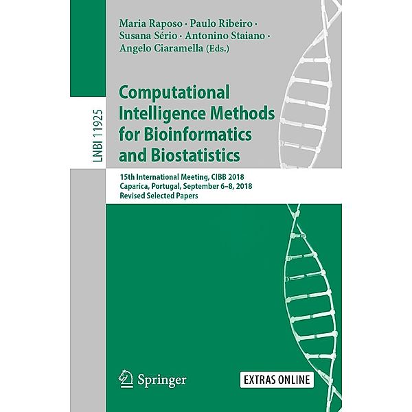 Computational Intelligence Methods for Bioinformatics and Biostatistics / Lecture Notes in Computer Science Bd.11925