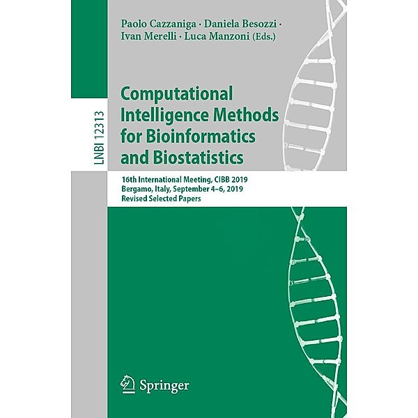 Computational Intelligence Methods for Bioinformatics and Biostatistics / Lecture Notes in Computer Science Bd.12313