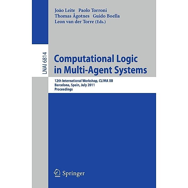 Computational Logic in Multi-Agent Systems