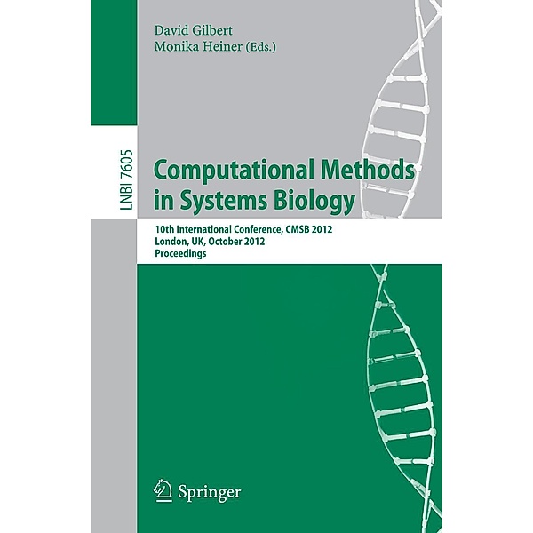 Computational Methods in Systems Biology / Lecture Notes in Computer Science Bd.7605
