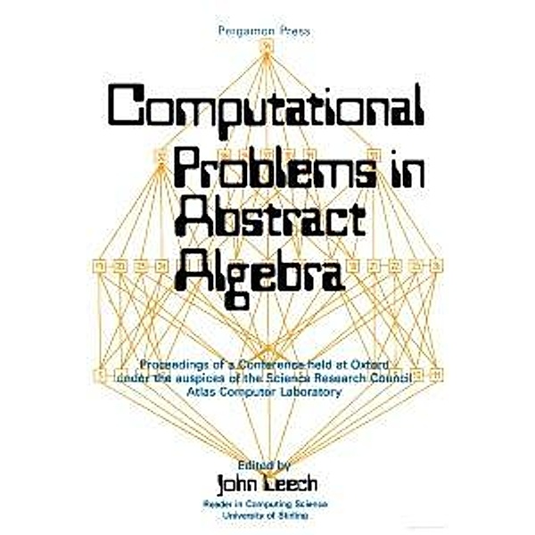Computational Problems in Abstract Algebra