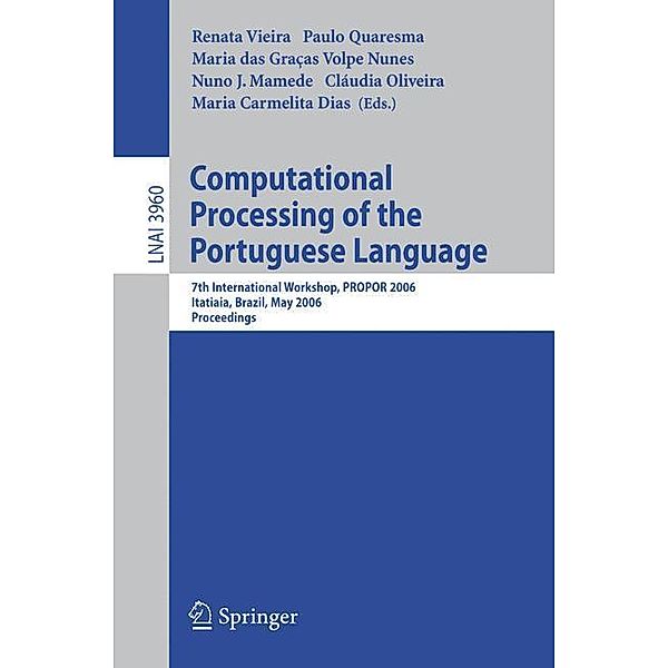 Computational Processing of the Portuguese Language