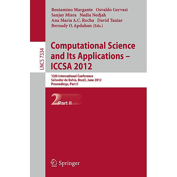 Computational Science and Its Applications -- ICCSA 2012.Pt.2