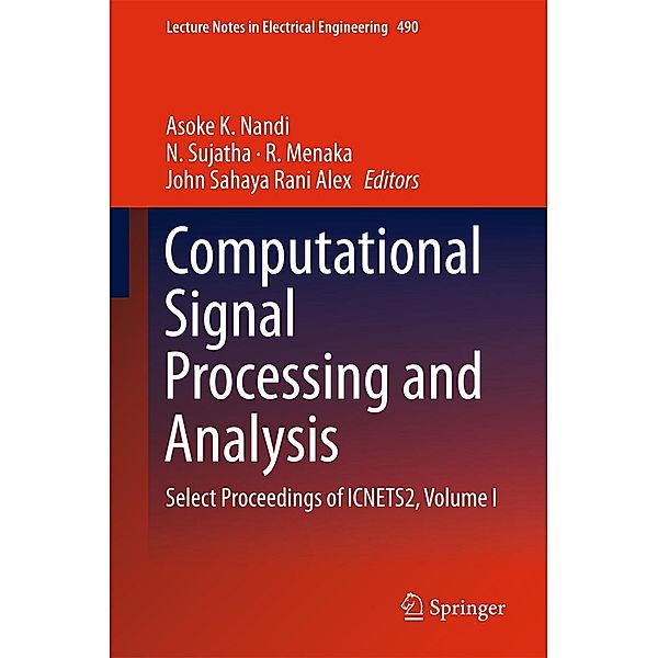 Computational Signal Processing and Analysis / Lecture Notes in Electrical Engineering Bd.490