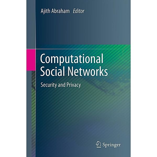 Computational Social Networks, Ajith Abraham