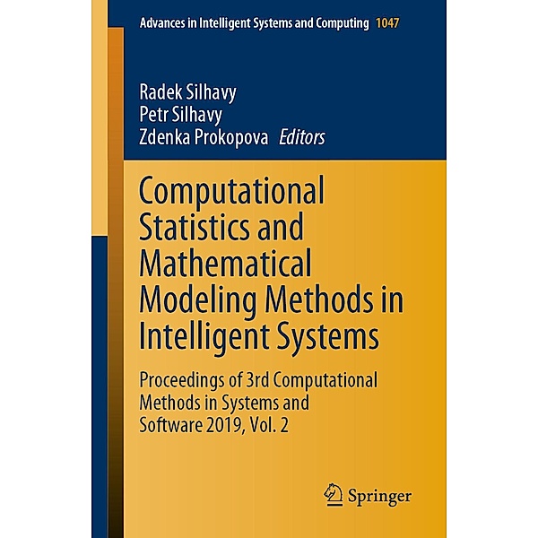 Computational Statistics and Mathematical Modeling Methods in Intelligent Systems / Advances in Intelligent Systems and Computing Bd.1047