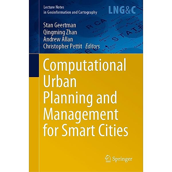 Computational Urban Planning and Management for Smart Cities / Lecture Notes in Geoinformation and Cartography