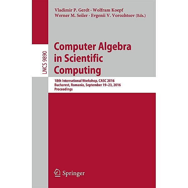 Computer Algebra in Scientific Computing