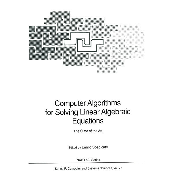 Computer Algorithms for Solving Linear Algebraic Equations