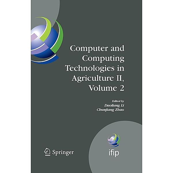 Computer and Computing Technologies in Agriculture II, Volume 2 / IFIP Advances in Information and Communication Technology Bd.294