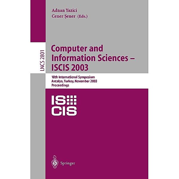 Computer and Information Sciences -- ISCIS 2003