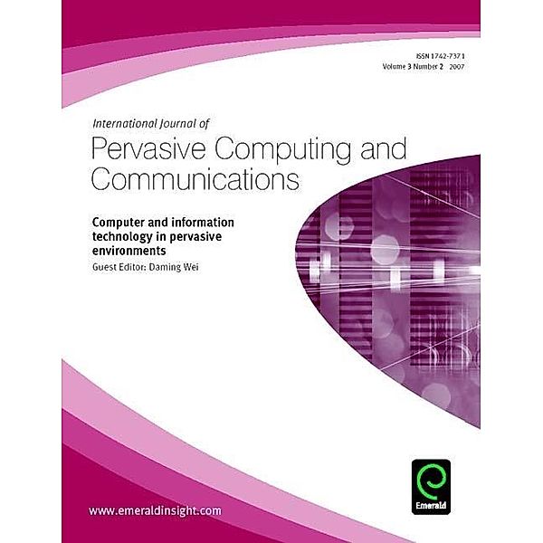 Computer and Information Technology in Pervasive Environments