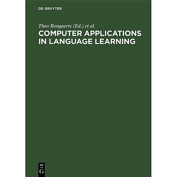 Computer Applications in Language Learning