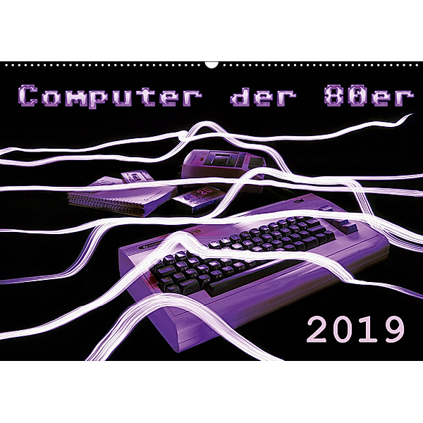 Computer der 80er (Wandkalender 2019 DIN A2 quer), Reiner Silberstein