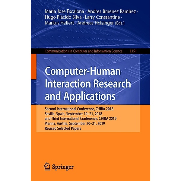Computer-Human Interaction Research and Applications / Communications in Computer and Information Science Bd.1351