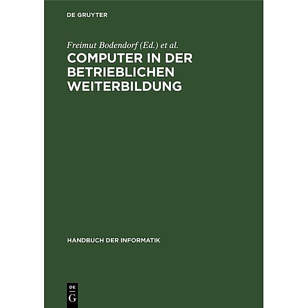 Computer in der betrieblichen Weiterbildung / Jahrbuch des Dokumentationsarchivs des österreichischen Widerstandes