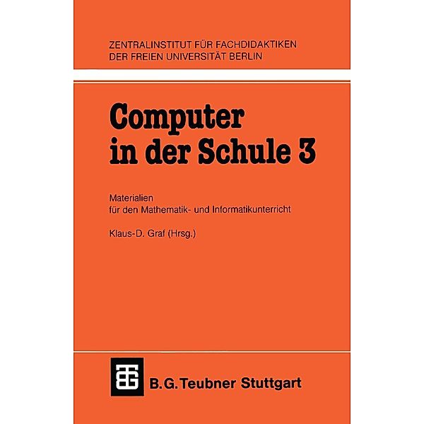 Computer in der Schule 3, Klaus-D. Graf