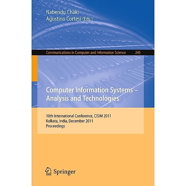 Computer Information Systems - Analysis and Technologies