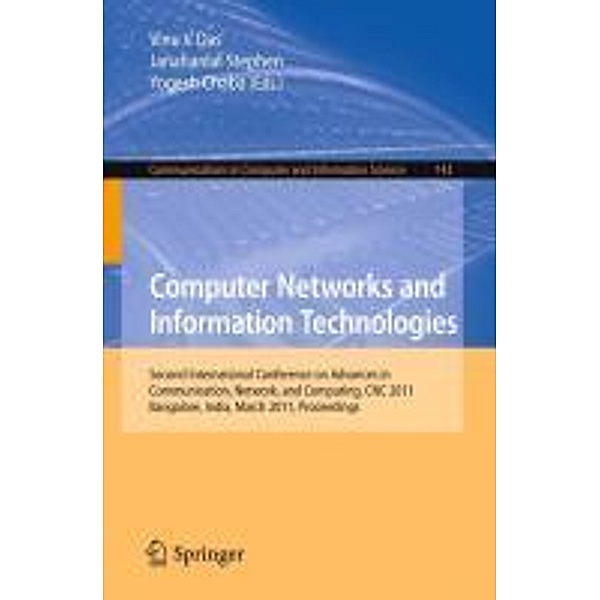 Computer Networks and Information Technologies / Communications in Computer and Information Science Bd.142
