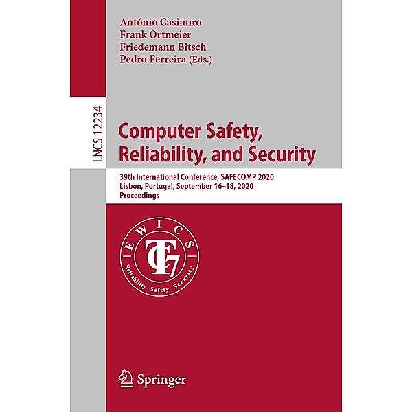 Computer Safety, Reliability, and Security / Lecture Notes in Computer Science Bd.12234