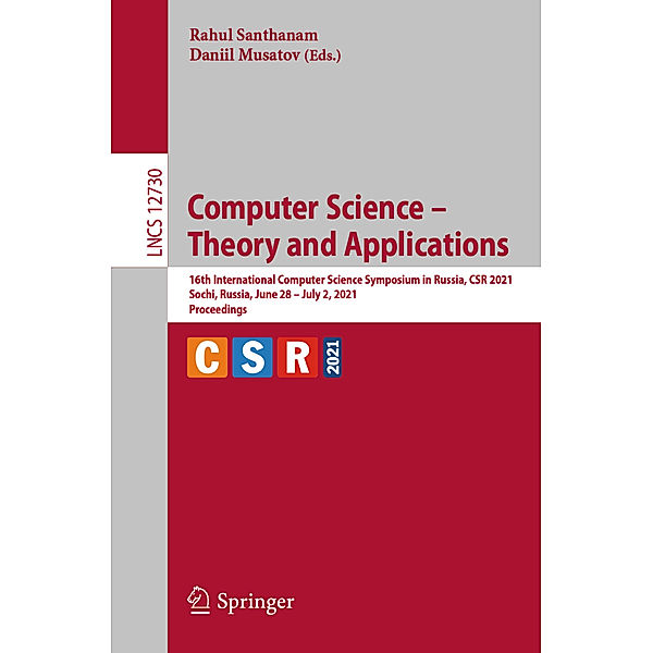 Computer Science - Theory and Applications