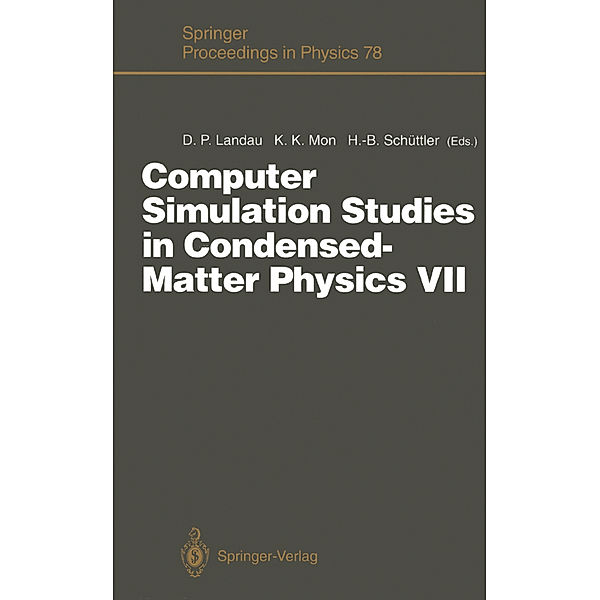 Computer Simulation Studies in Condensed-Matter Physics VII