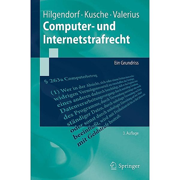 Computer- und Internetstrafrecht / Springer-Lehrbuch, Eric Hilgendorf, Carsten Kusche, Brian Valerius