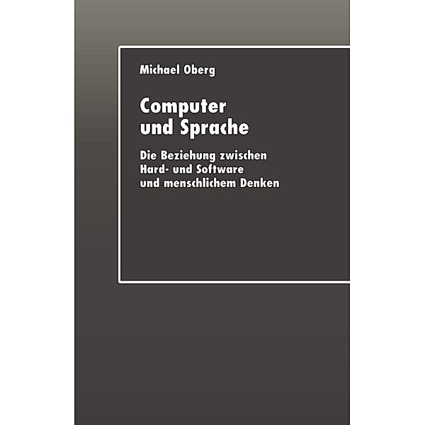 Computer und Sprache, Michael Oberg