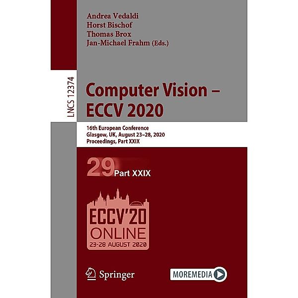 Computer Vision - ECCV 2020 / Lecture Notes in Computer Science Bd.12374