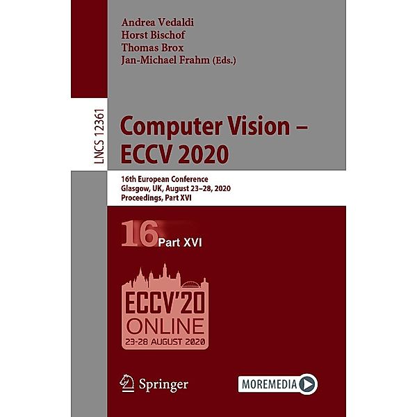 Computer Vision - ECCV 2020 / Lecture Notes in Computer Science Bd.12361