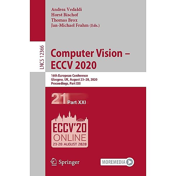 Computer Vision - ECCV 2020 / Lecture Notes in Computer Science Bd.12366