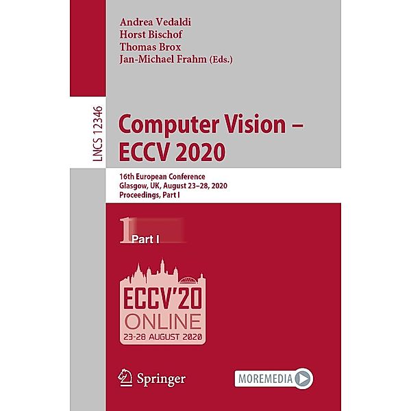 Computer Vision - ECCV 2020 / Lecture Notes in Computer Science Bd.12346