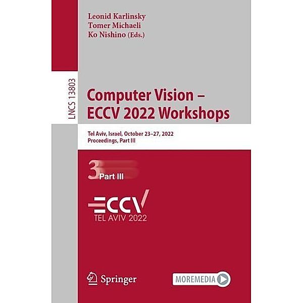 Computer Vision - ECCV 2022 Workshops