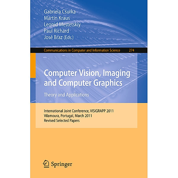 Computer Vision, Imaging and Computer Graphics - Theory and Applications