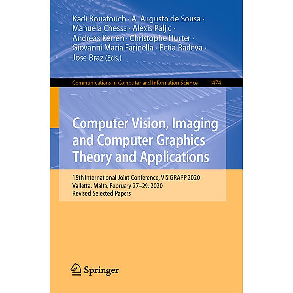 Computer Vision, Imaging and Computer Graphics Theory and Applications