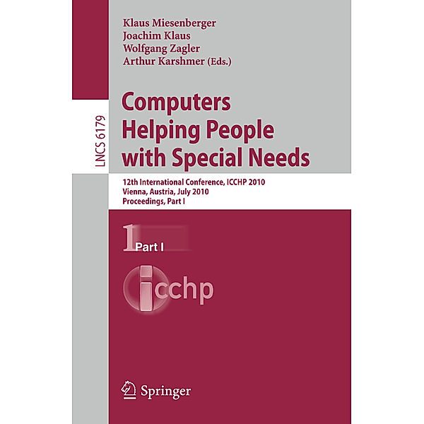 Computers Helping People with Special Needs, Part I