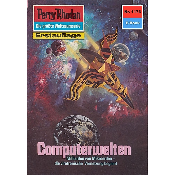 Computerwelten (Heftroman) / Perry Rhodan-Zyklus Die endlose Armada Bd.1173, Detlev G. Winter