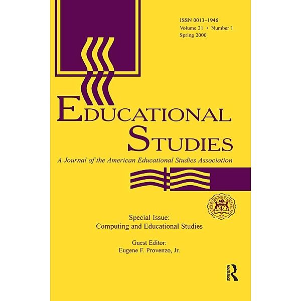 Computing and Educational Studies