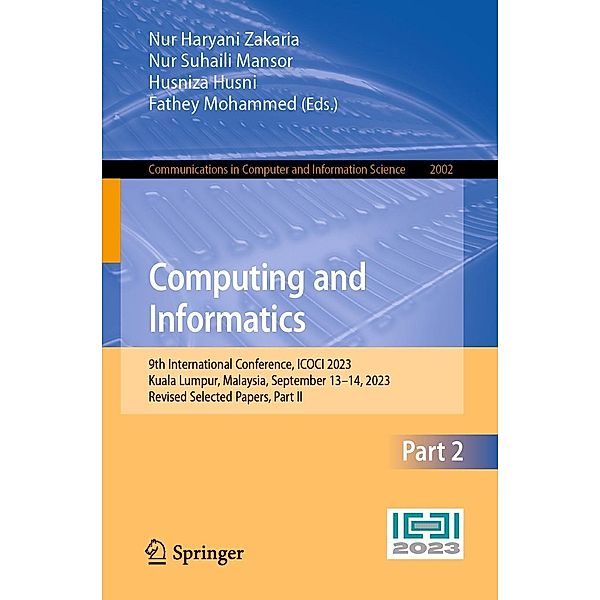 Computing and Informatics / Communications in Computer and Information Science Bd.2002