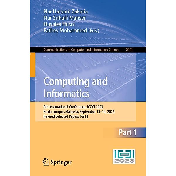 Computing and Informatics / Communications in Computer and Information Science Bd.2001