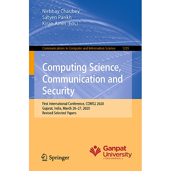 Computing Science, Communication and Security