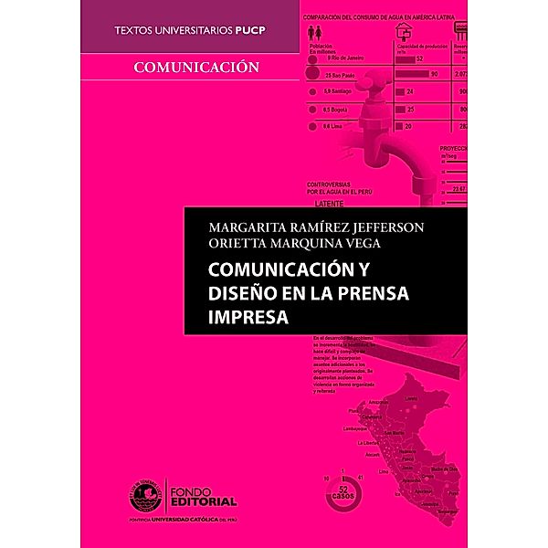 Comunicación y diseño en la prensa impresa / Textos Universitarios PUCP, Orietta Marquina Vega, Margarita Ramírez Jefferson