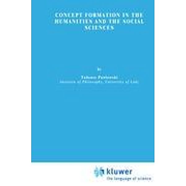 Concept Formation in the Humanities and the Social Sciences, T. Pawlowski