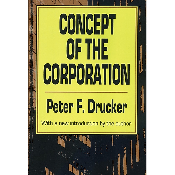 Concept of the Corporation, Peter Drucker
