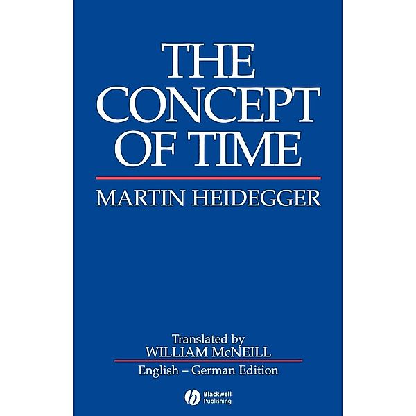 Concept Time, Heidegger